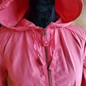 Vintage Eddie Bauer light jacket with hoodie